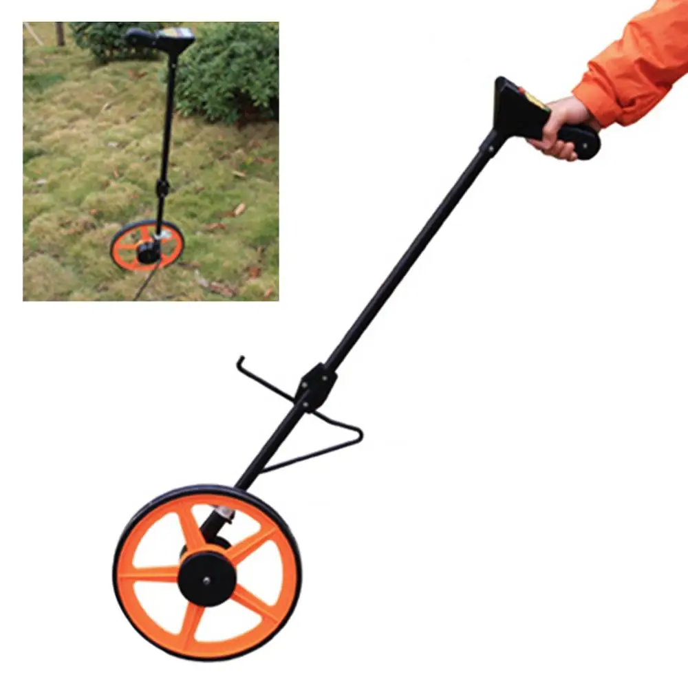  Цифровой измерительный прибор для колес измеритель расстояния на 999 999.9 метров с откидной ножкой и питанием от батареи (доступно OEM-упаковка)