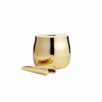 Fancy Design round Metal Ice Bucket with Handle Good Quality Home and Kitchen Decorative Bucket Water Usage