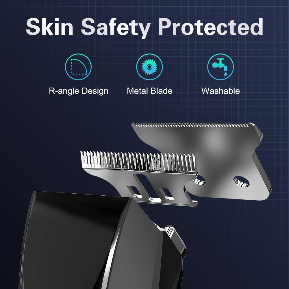 Barber Mini Rechargeable Head Shaver Hair Cutting Trimmer Cordless Professional Hair Clipper for Men Hair Cut Machine Price Usb