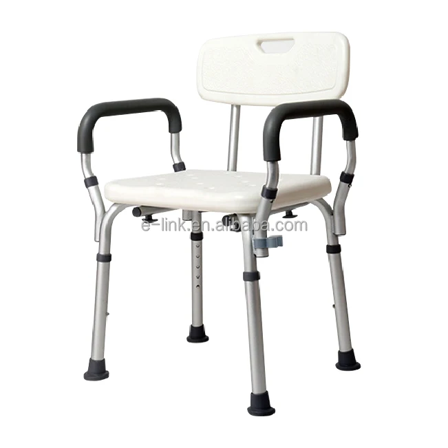 Shower Bath Chair Bench With Removable Back