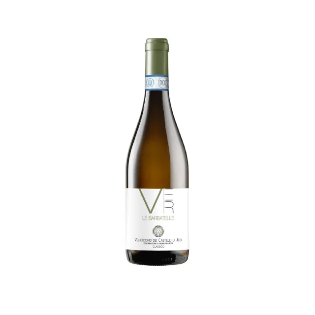 Private label Made in Italy high quality VERDICCHIO DEI CASTELLI DI JESI  DOP glass bottle white wine