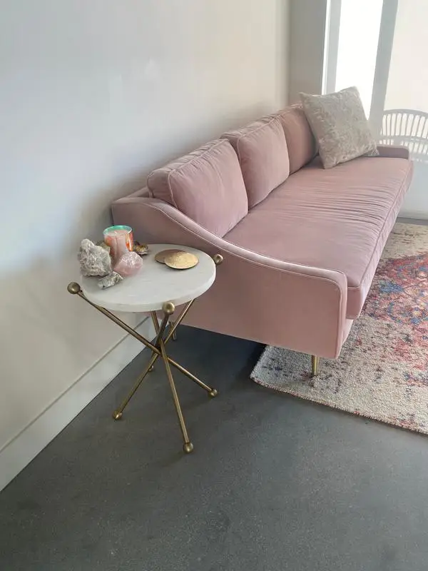 Marble top gold Plated Ball Legs Tea tables Round stainless steel metal coffee tables Hot Sale Best Seller Elegant Luxury