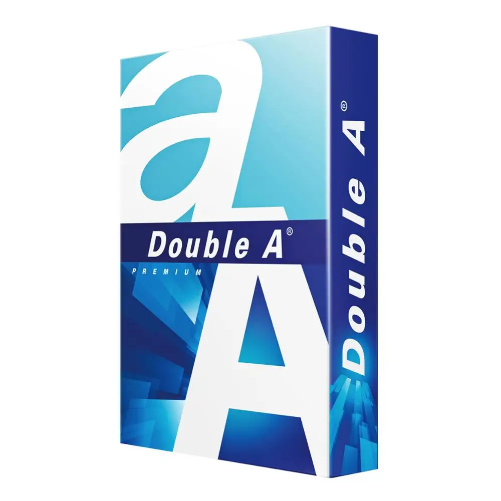 Супер белая бумага 70 75 80 GSM Double A A4 копировальная для