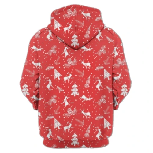 Однотонные розовые с белым принтом сублимационные Деловые женские толстовки