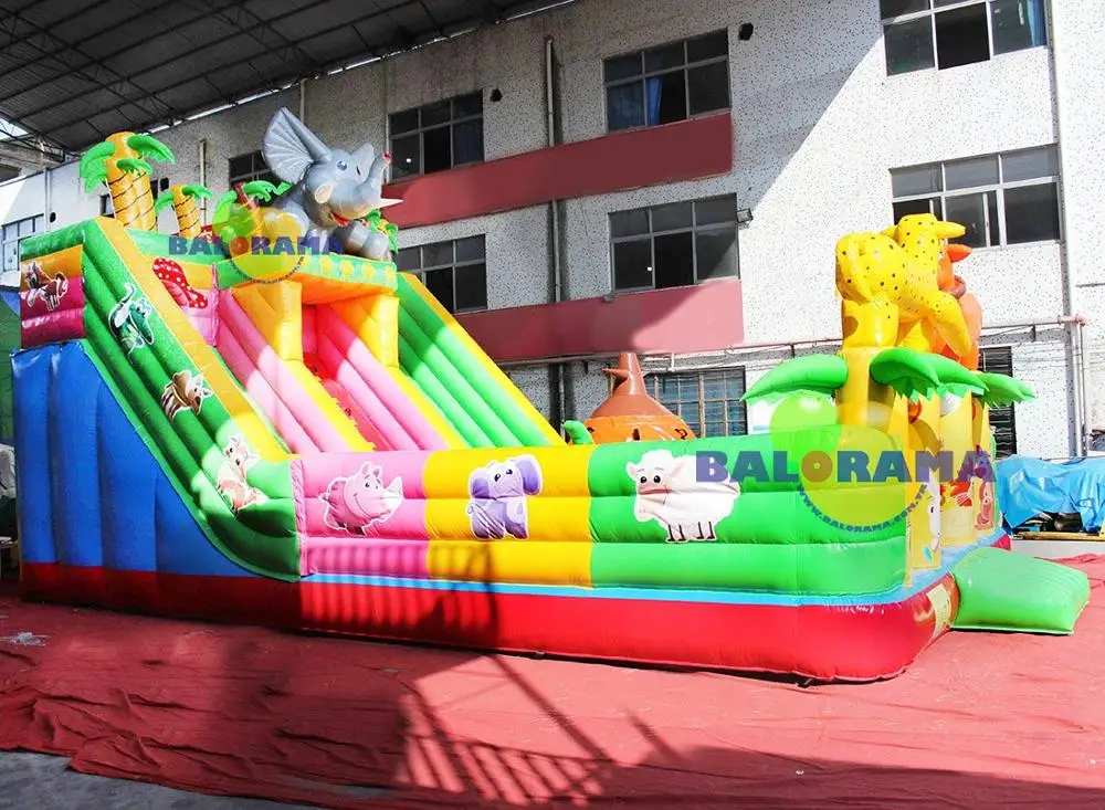 High quality new product of the year Inflatable Nature Park 11x6x6m