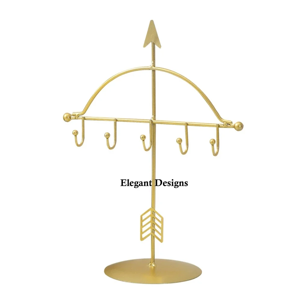 Two Tier Jewelry Stand With Wooden Base Excellent Quality Handmade Decorative Stand Fancy Arrival Wholesale Jewelry Stand