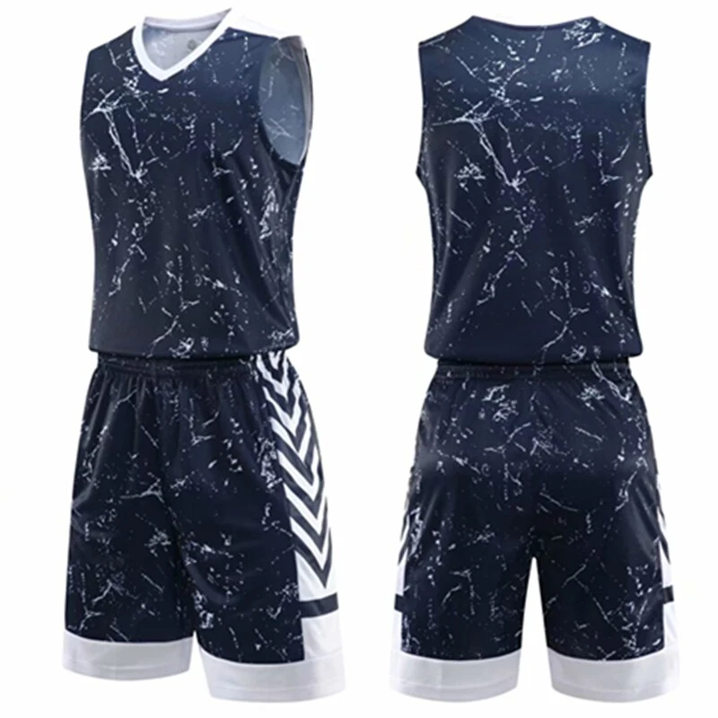 2021 Teen Adult Basketball Jerseys Kit Camouflage Basketball Uniform Basketball Shirt & shorts