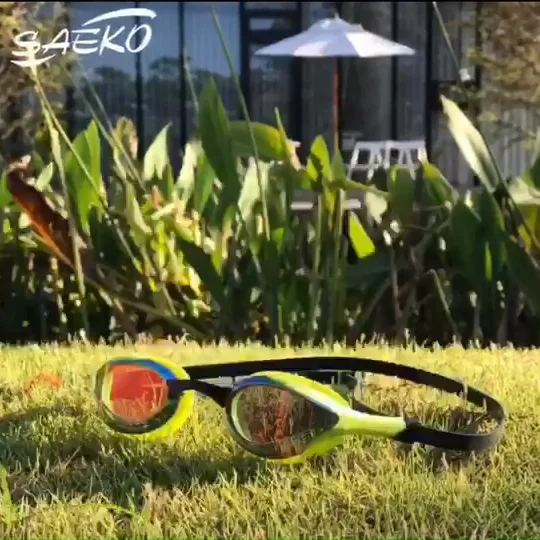 SAEKO JET Mirror advanced quality patent racing mirror anti fog swimming goggles