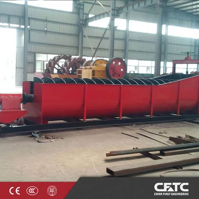 
Mini Spiral Sand Washer XL-610 Screw Rock River Stone Silica Sand Washing Machine Price Myanmar 