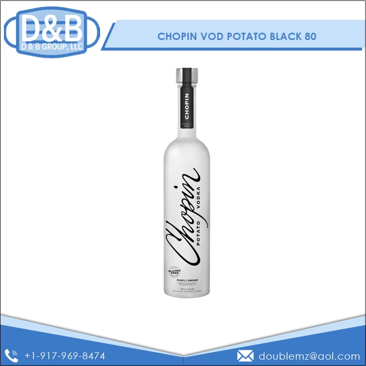 Превосходное качество чистый ваниль и зеленые яблоки картофель водка черный от лучшего поставщика