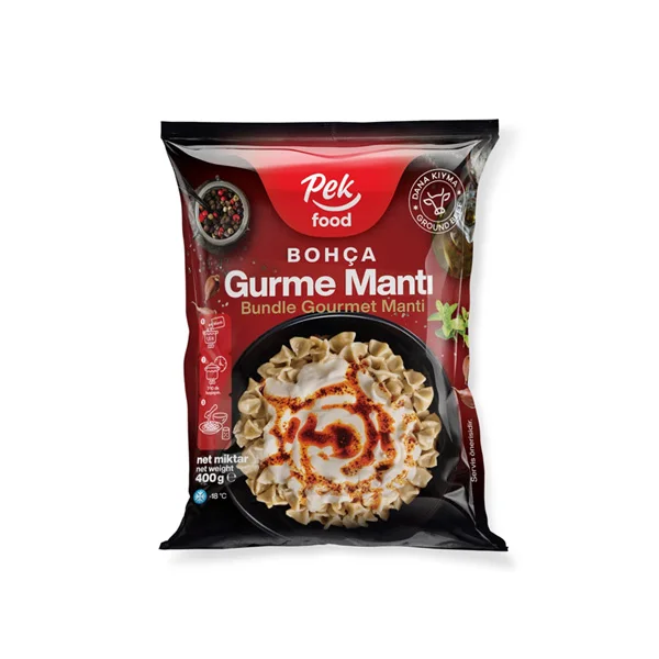 Frozen Turkish Manti Ravioli Bundle Gourme Frozen Food Bulk Sale for Markets and Restaurants 400gr