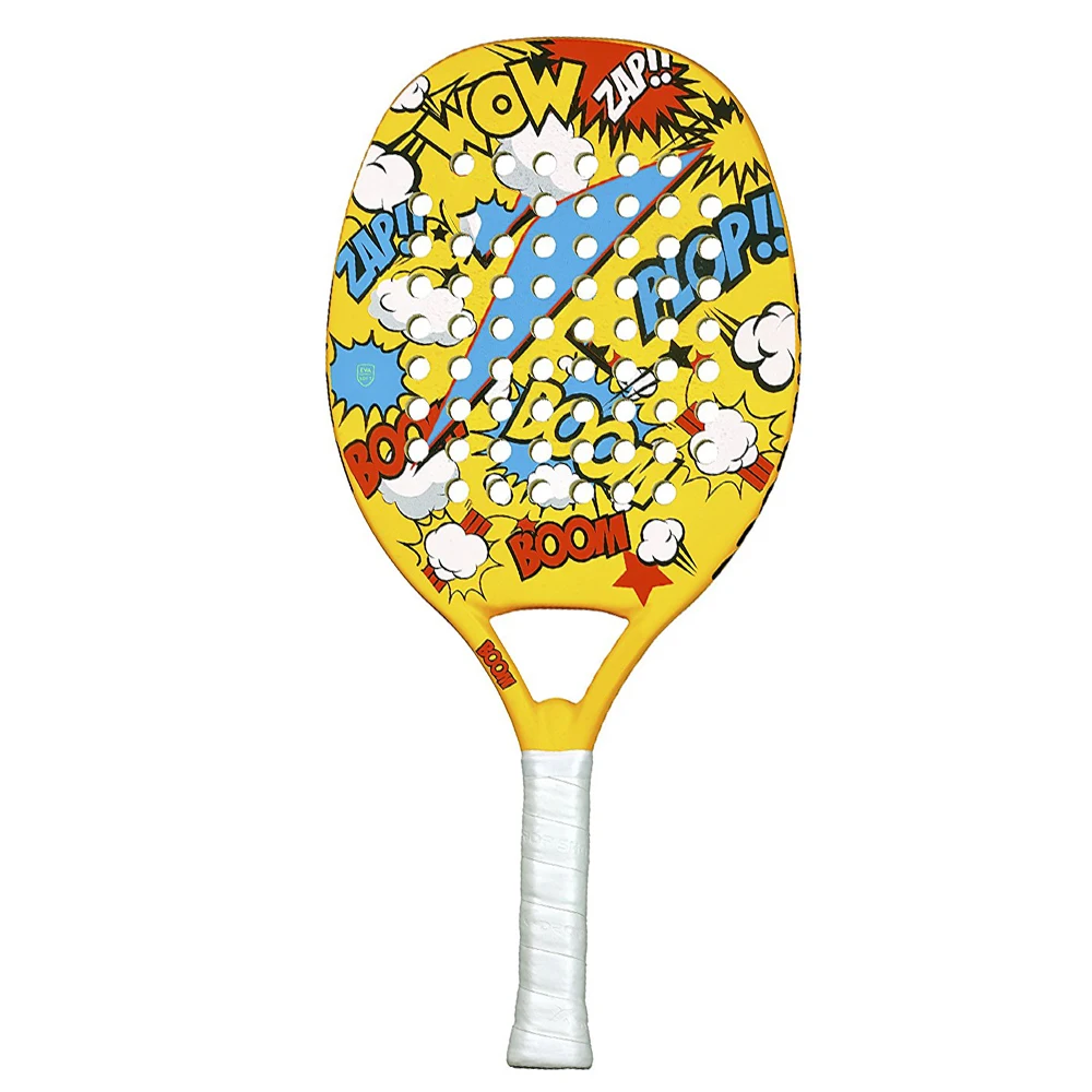 
Beach Tennis Rackets Custom Carbon Beach Paddle/Padel Racket with your logos and color combinations 