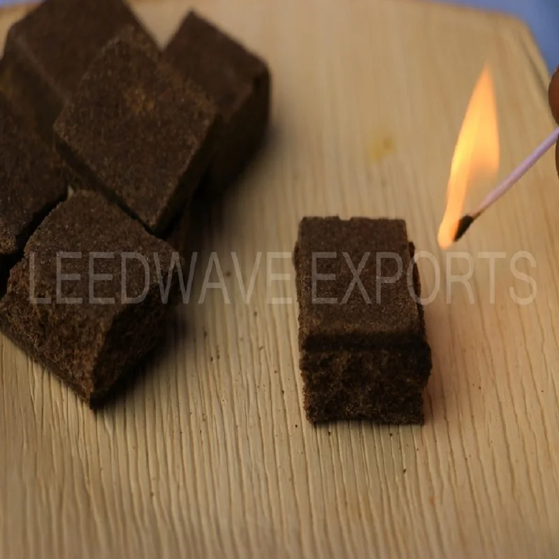 smokeless and odorless fire lighting block cubes