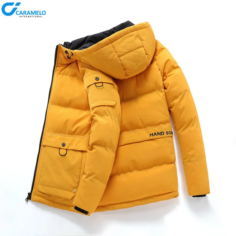 OEM Высокое качество 2021 Пользовательский логотип мужской пуховик оверсайз Мужские пуховики пальто для мужчин