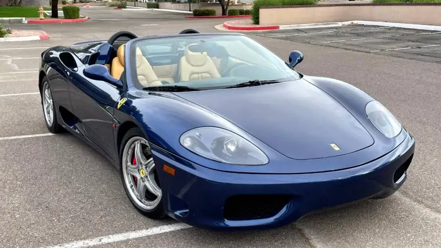 SHINNING  BLUE MIRABEAU WITH GREAT DISCOUNT 2005 fararree Convertible WORKING PERFECTLY AND AVAILABLE