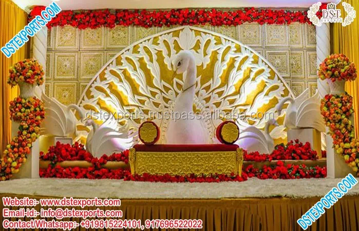 Best Wedding Stage with Candle Walls London Dreamy Wedding Stage Metal Candle Walls Elegance Reception Stage Candle Back-Walls