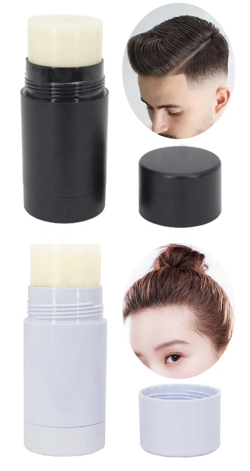USA wholesale 3-day delivery Unisex Wig stick sleeek Wax Pomade Stick with beeswax black castor oil