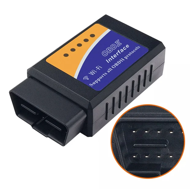 Беспроводной WiFi-детектор OBD2/OBDII ELM327 считыватель кодов считывание чистого кода автомобиля диагностический сканер для освещения двигателя