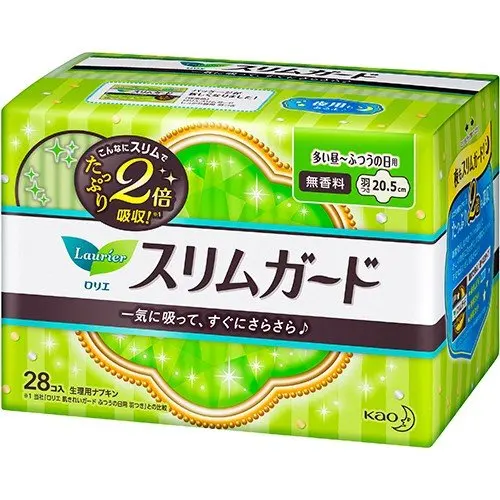 Manufacturers are the best in wholesale  Kao Lollie Slim Guard Many Daytime - Normal Daily Feathers 1 Pack 28 Pieces A large qua