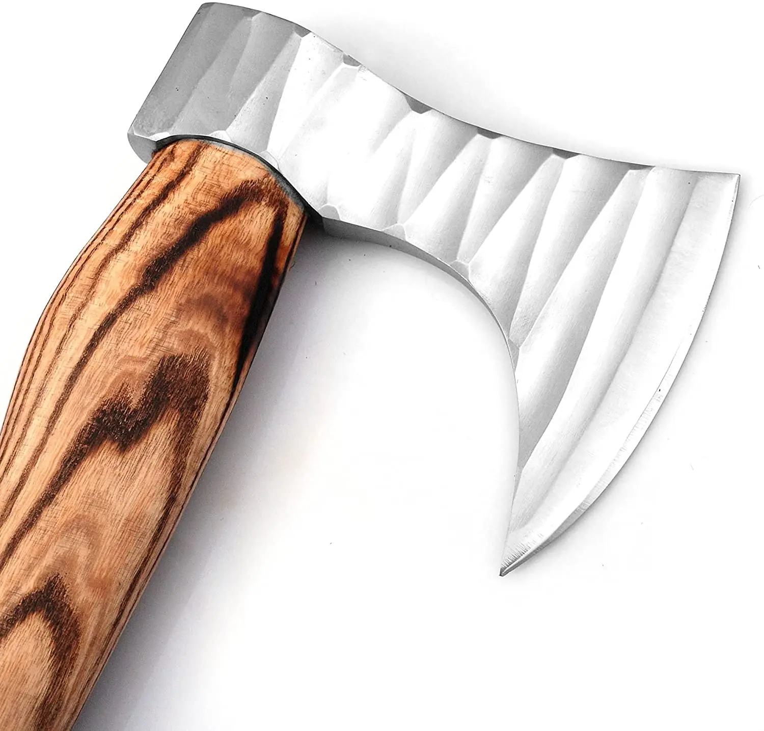 Кованый топор из углеродистой стали ручная работа дамасский деревянная ручка