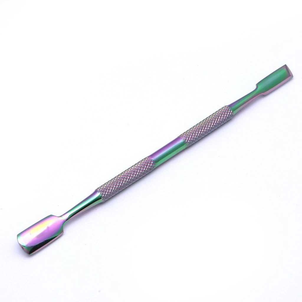 Cuticle Remover Nail Pusher Stainless Steel Double End Manicure Pedicure Nails Cleaning Cuticle Pusher