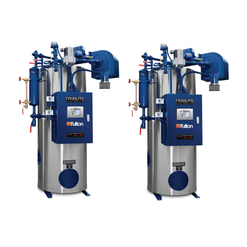 New 2000Kg 900x1200x1800 Blue Packaged Oil and Gas Vertical Tubeless Steam Boiler with ASME Rated for Industrial Commercial Use