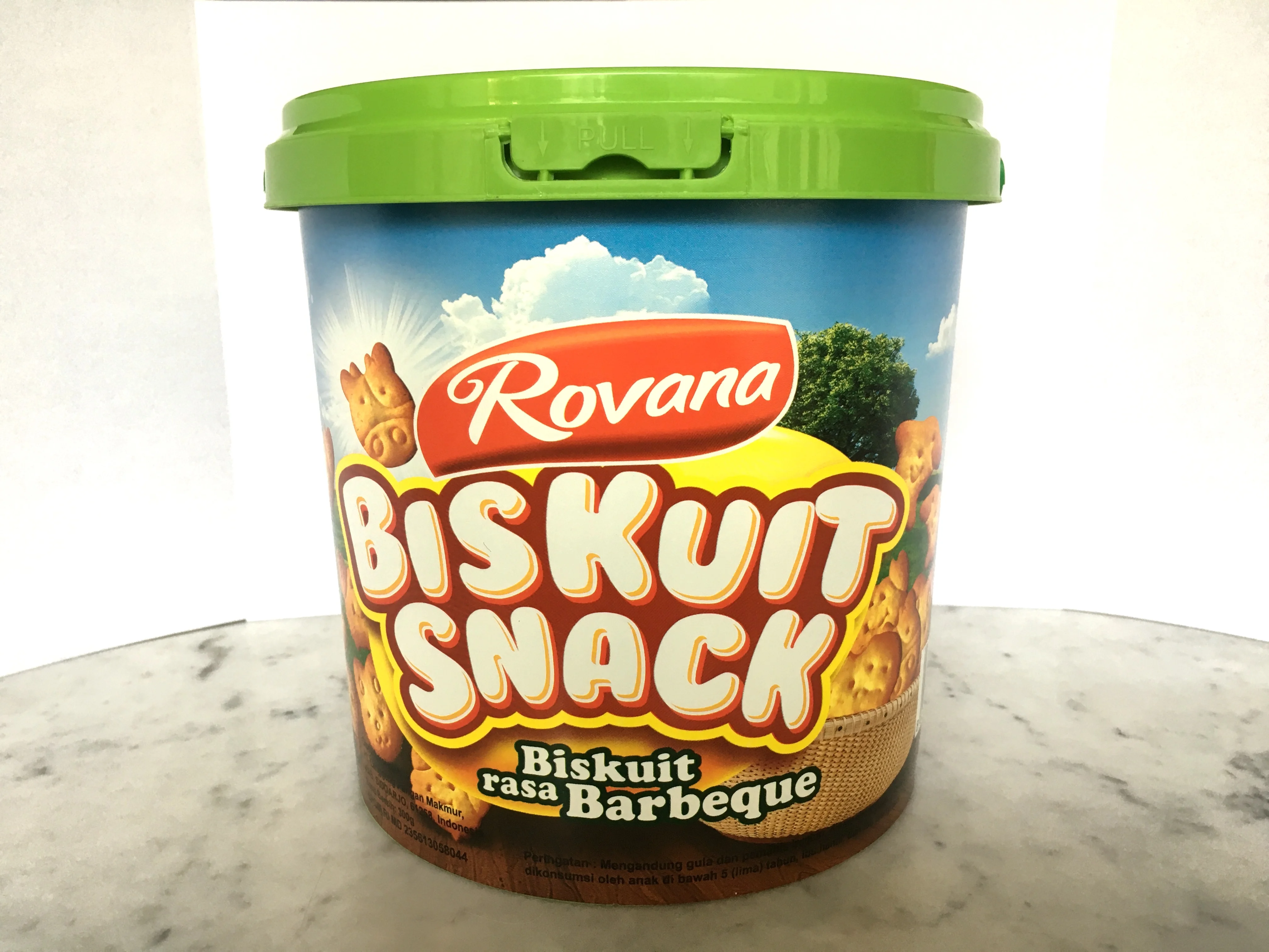 Biscuit Cookies Cracker Wafers Digestive Butter Coconut, Chocolate Flavour Festive Tinned  (300gr x 6 pcs) Rovana - OEM