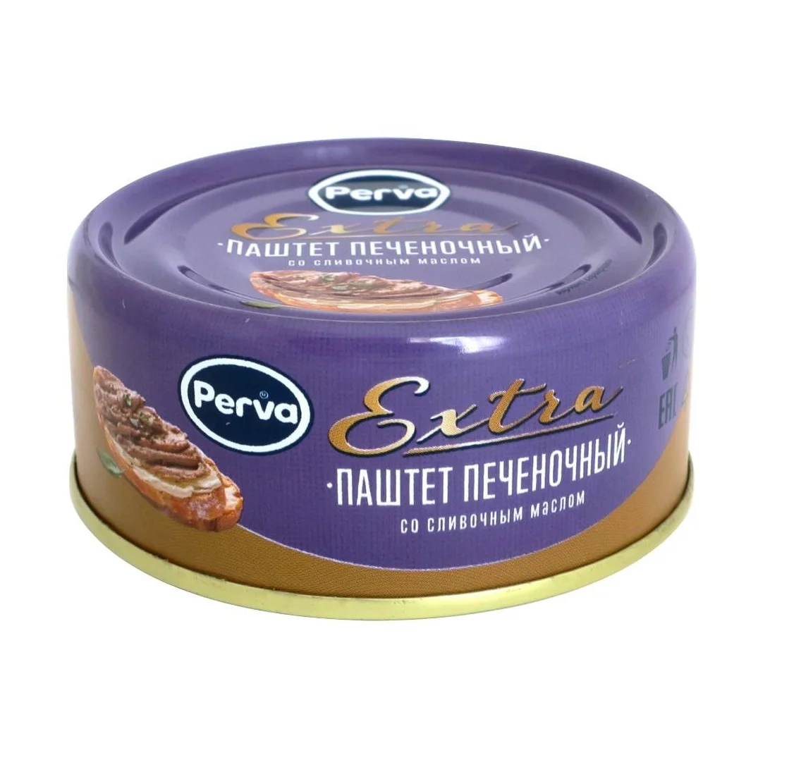 Perva Delicious Liver Pate With Butter Ready To Eat Food
