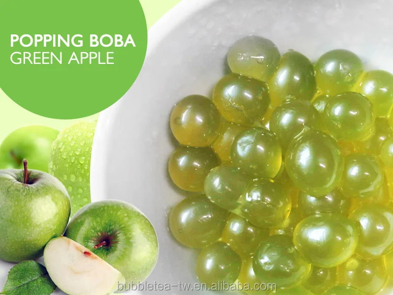 
2021 TAIWAN BEST QUALITY CHERRY POPPING BOBA JUICE BALL BUBBLE TEA TOPPING 