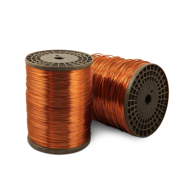 0.04mm--5.00mm Pure copper fan winding coils wire enamelled copper wire for winding motors transformers