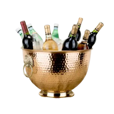 Best Design Copper Beer Tub with Stand Supplier Customized Design Handmade Copper Beer Tum Wholesale Manufacturer