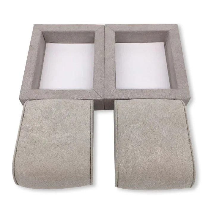 XIANGYU factory wholesale custom gray flannelette Watch display holder