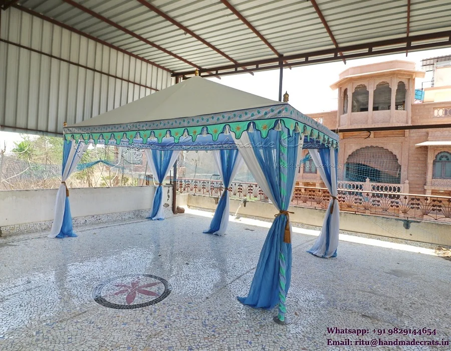 
Metal Gazebo 3m x 5m with canvas cover 