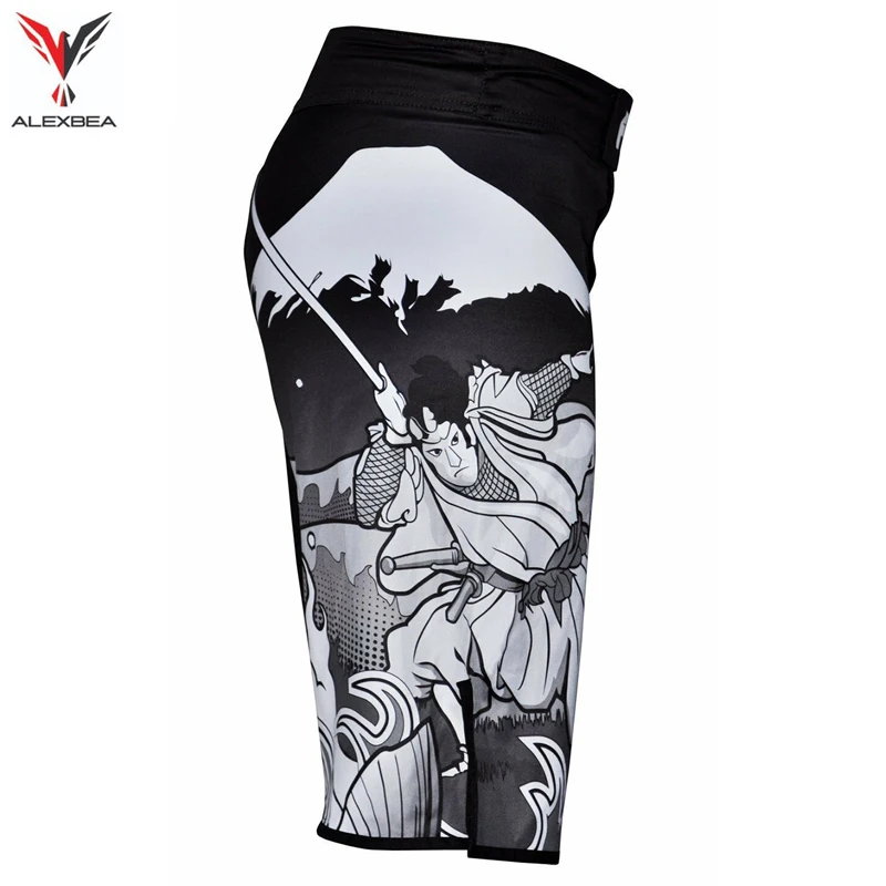 High Stretch Martial Arts Kickboxing Custom Sublimation MMA Boxing Shorts New Style Boxing Shorts