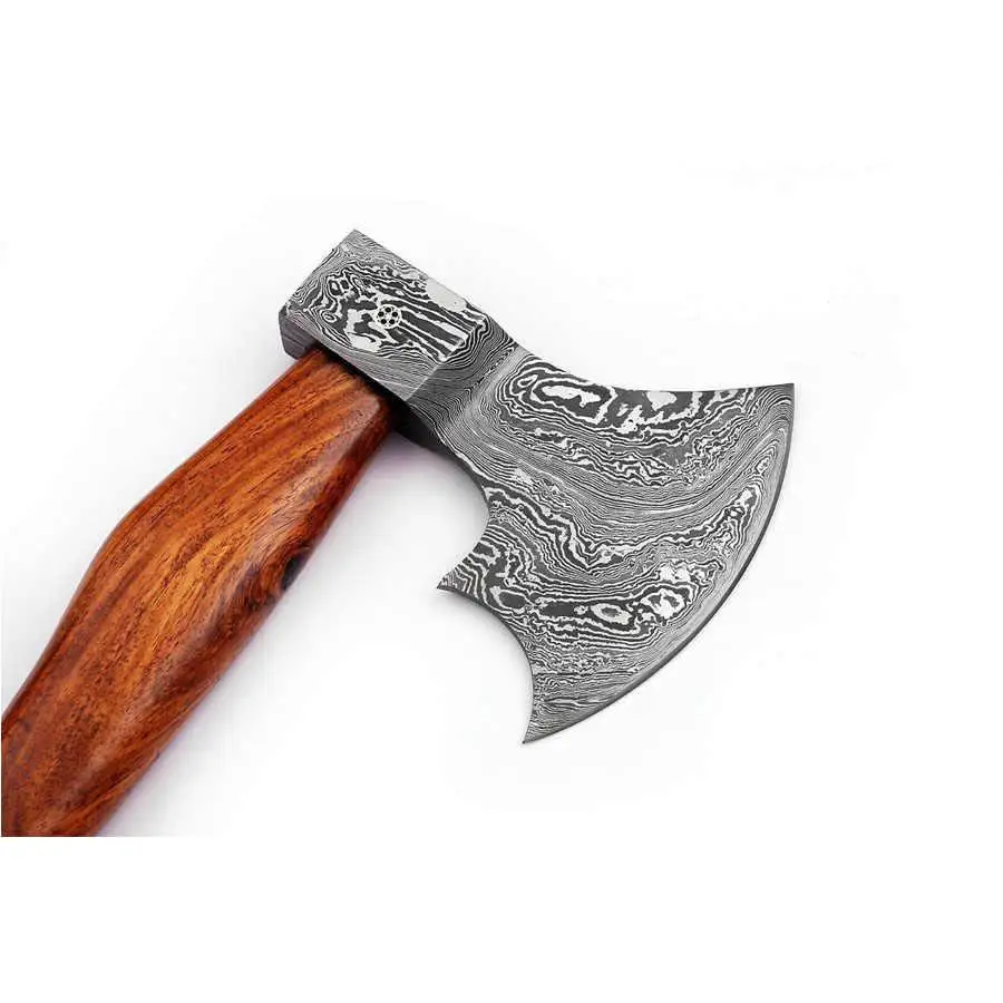 Топор из дамасской стали ручной работы, режущая кромка 4,5 дюйма