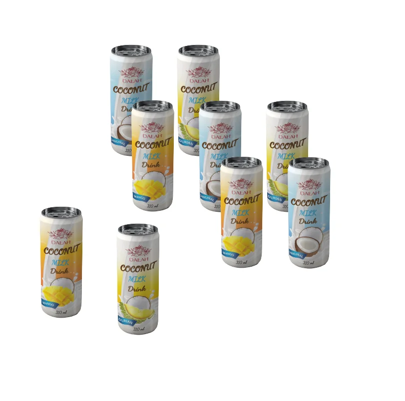 Thailand Fruit Flavored Type Vegetable Beverage Food Coconut Extract 92% Mango Coconut milk drink Concentrate