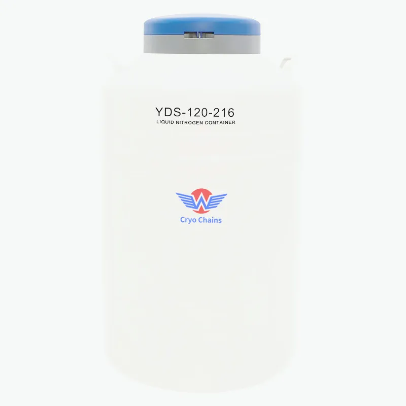 Лучшие продажи YDS-95-216 95L дюар жидкого азота Крупный рогатый скот Semen контейнер воздушным транспортом