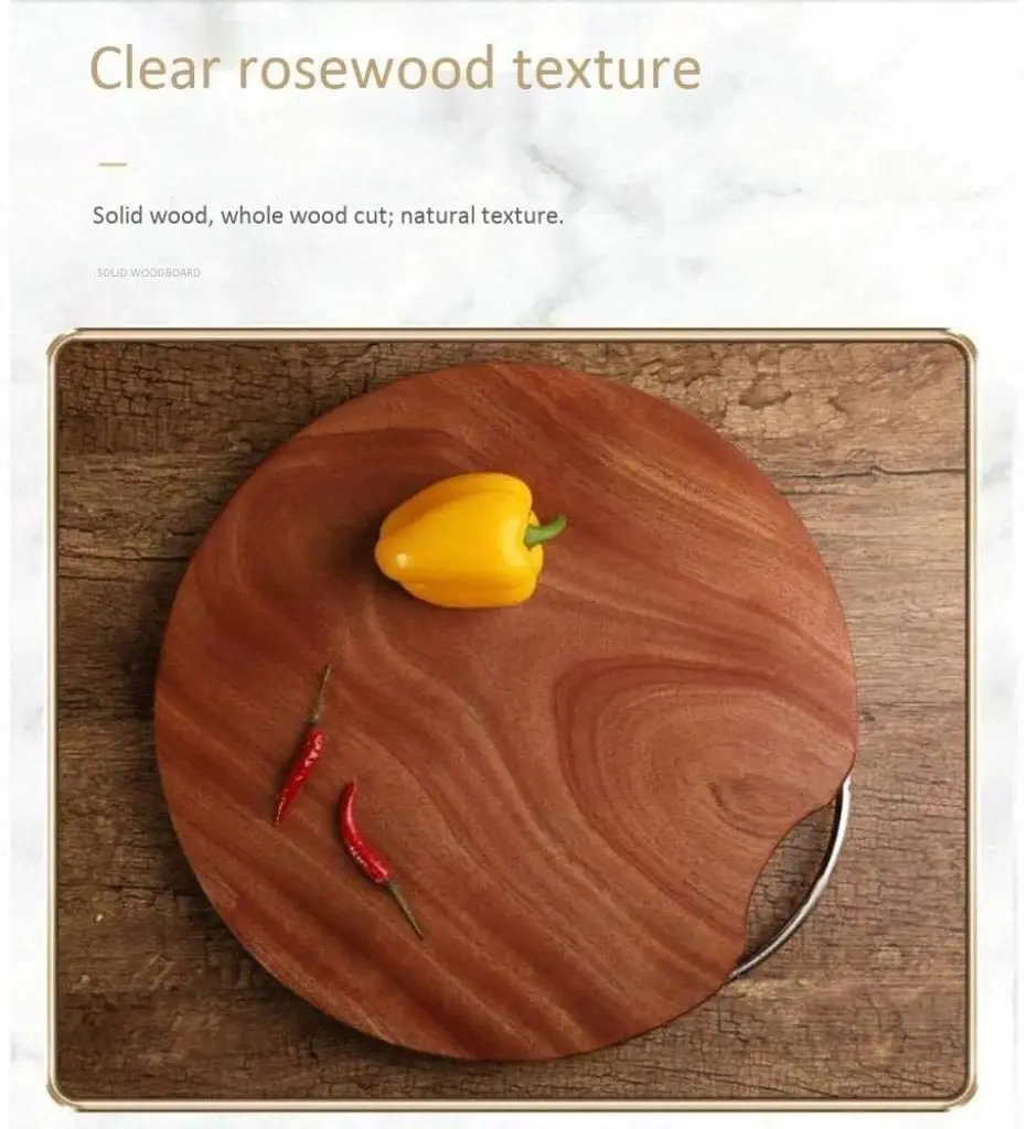 Rosewood Chopping Board And Serving Plate