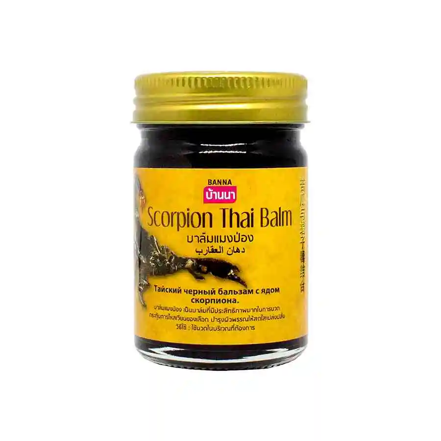 
Thai balsams Banna with Scorpion Tiger and Snake Venom 50 g 