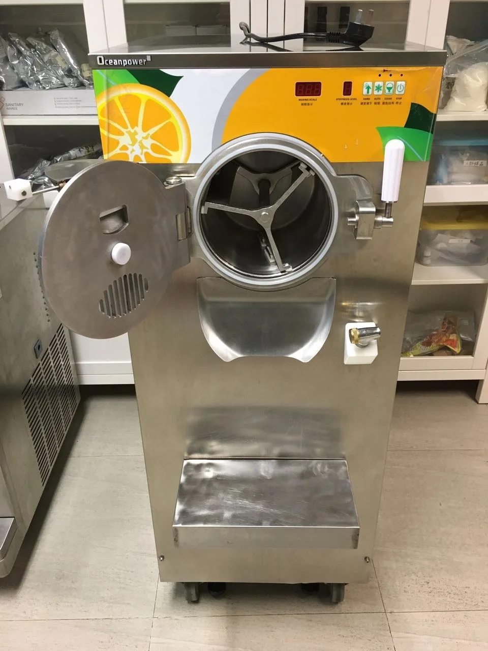 OPH42 professional ice cream batch freezer hard ice cream maker price gelato making machine for sale