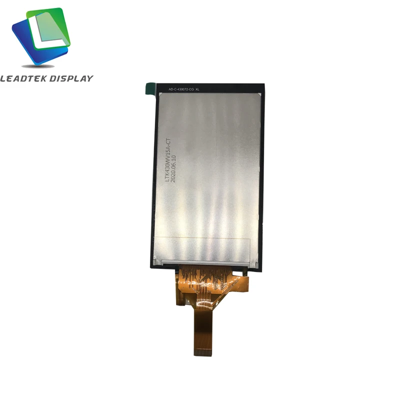 Leadtek дисплей 2 lane-MIPI DSI 500 емкостная сенсорная панель ЖК tft Панель 4 3 дюйма Стандартный модуль