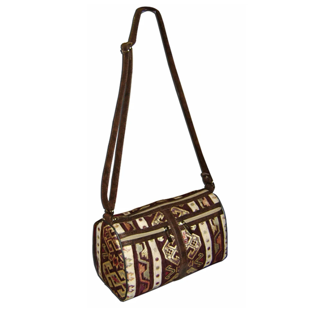 Ladies Handbag Rug Design Woven Bags - Turkish Hand Bags T-101