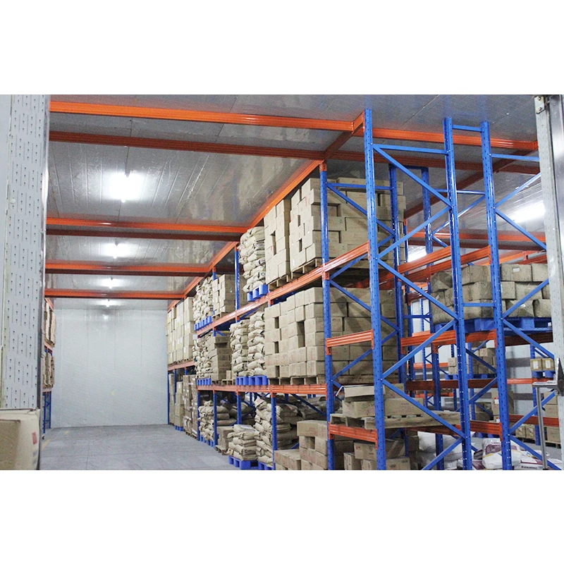  Стеллажи для складов промышленная система стеллажа поддонов высокой плотности с одной глубокой проволочной сеткой