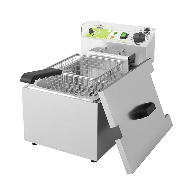 Professional kitchen 15L friteuse professionnelle electrique commercial oil deep fryer