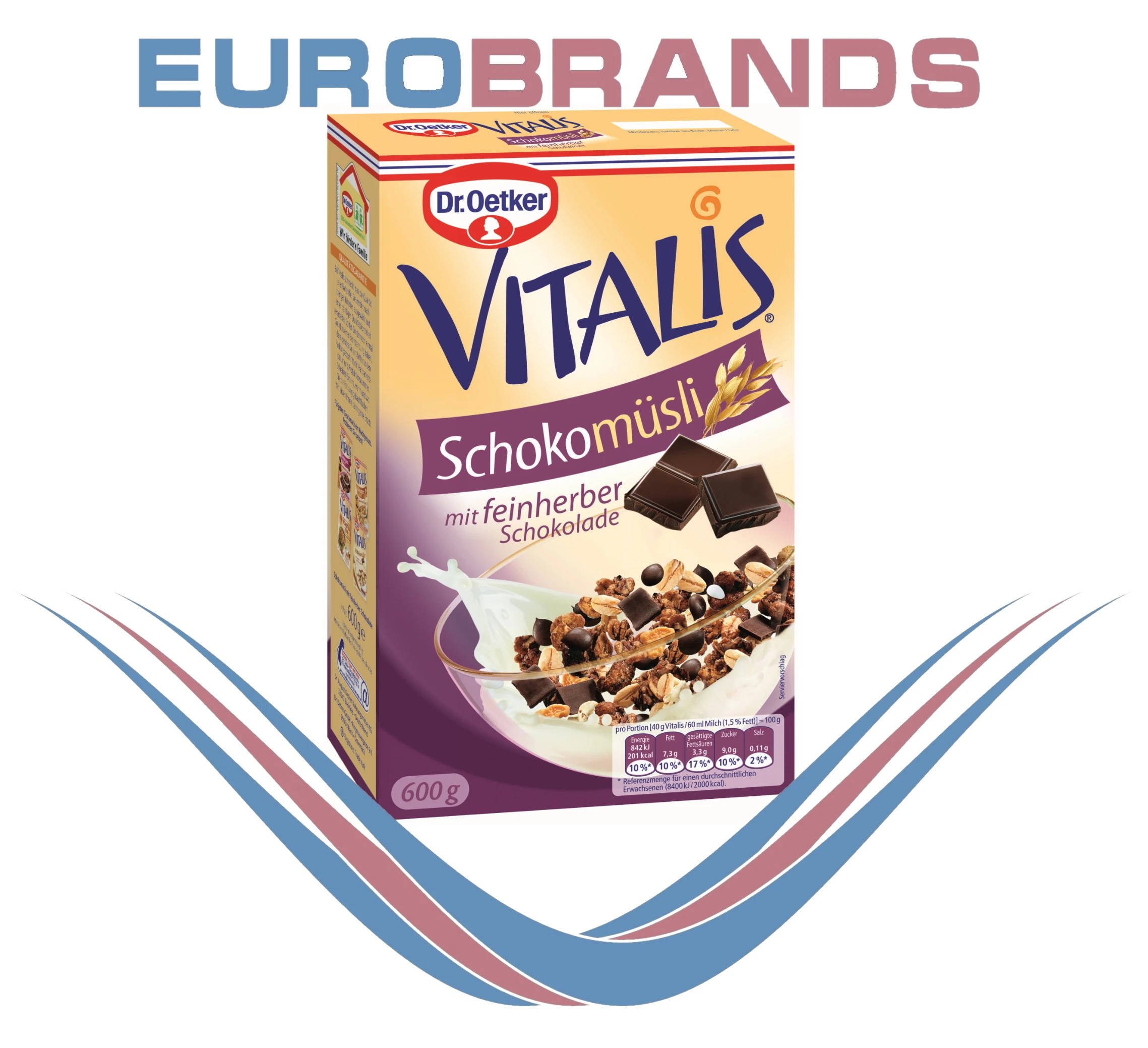 Dr.Oetker Vitalis - Schoko Musli feinherb 600g