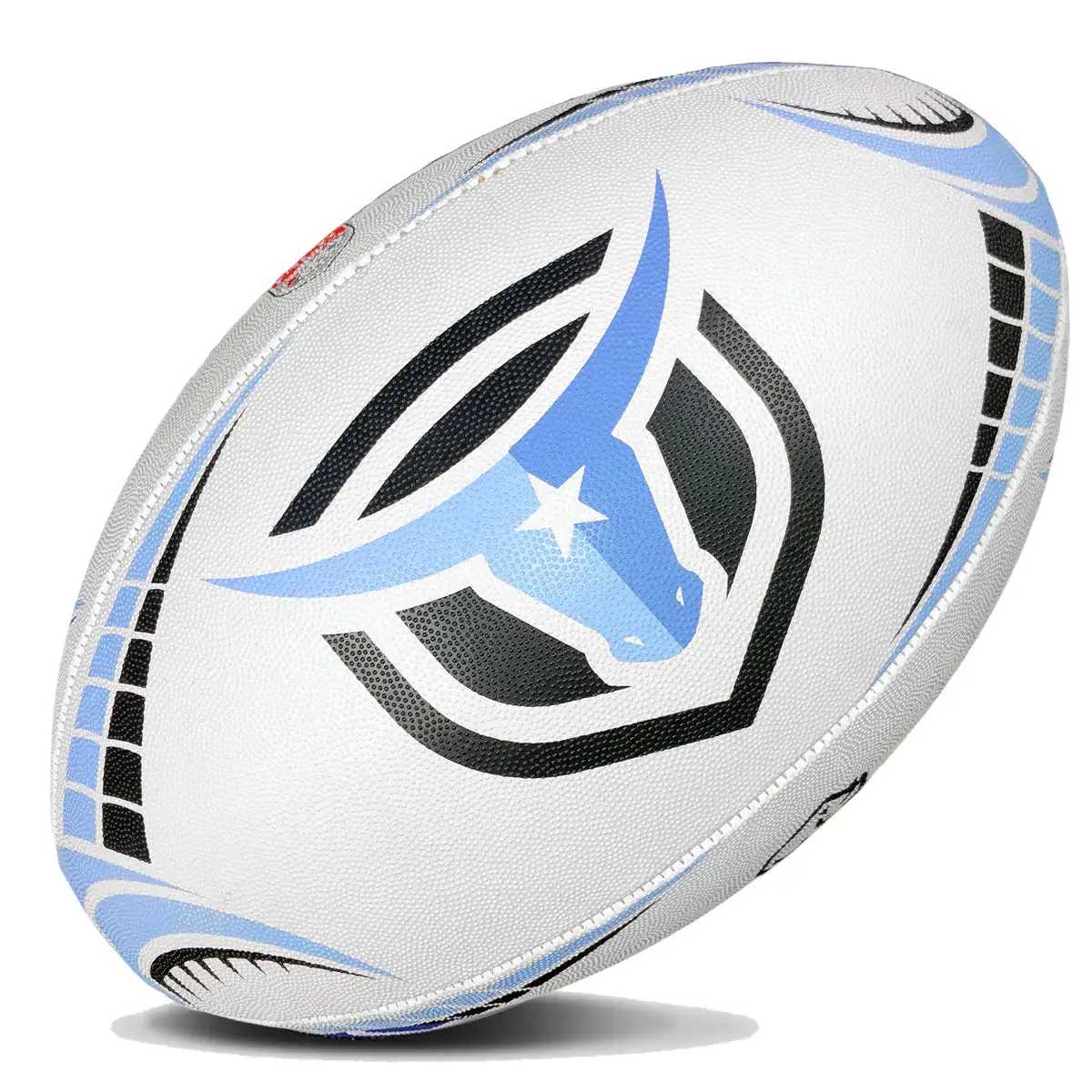 Custom Printed Rugby Balls - Custom logos, printing and colors - 100% Bespoke design. Promotional, training & Match Rugby Balls