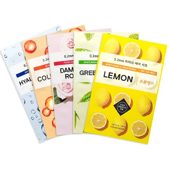 korean sheet face sheets Etude House 0.2 Therapy Air Mask Sheet NEW skin care