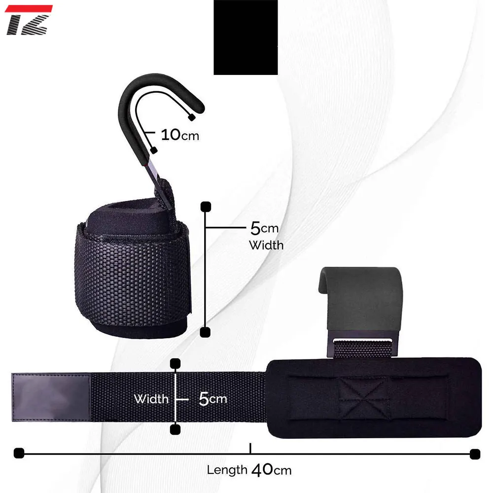 Лучший тяжелый крючок для тяжелой атлетики OEM Профессиональный защищает Пальцы занятий спортом Тяжелая атлетика крючки мужчин
