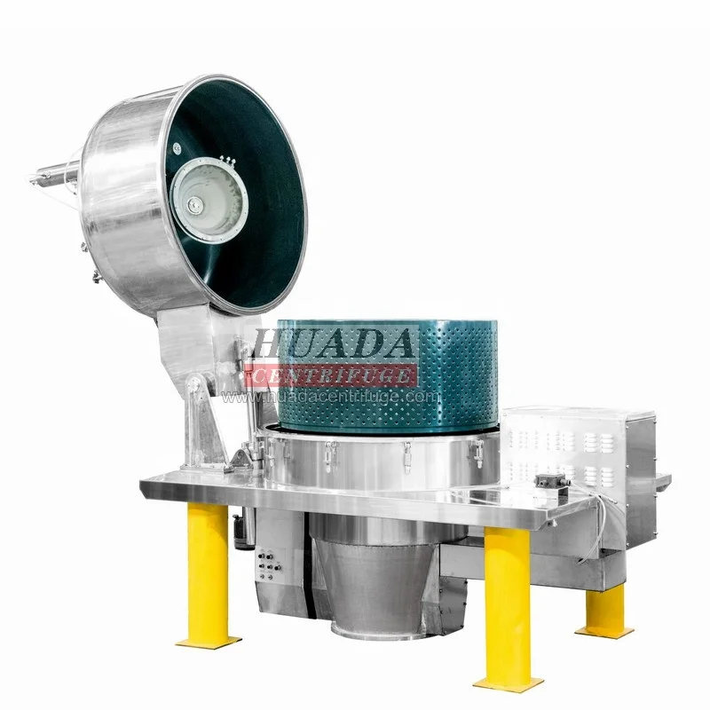 PLD Bottom Discharge Scraper Centrifuges with Bag Pulling used for Table salt