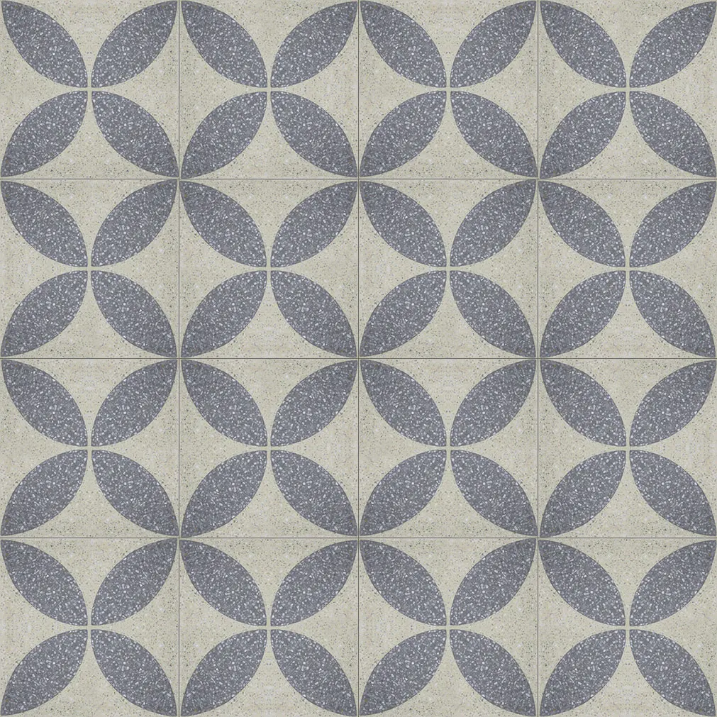 Terrazzo Handmade Tiles in Viet Nam for outdoor and indoor - Matte surface, beautiful pattern